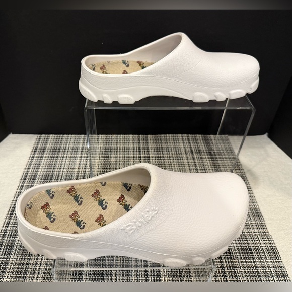 Birkis by Birkenstock Super Birki Clogs – White – Size 40 (Men’s 7 / Women’s 9) - Picture 3 of 8